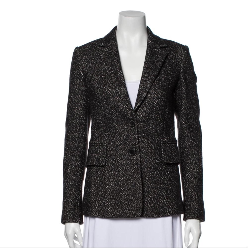 Theory blazer xs black / printed